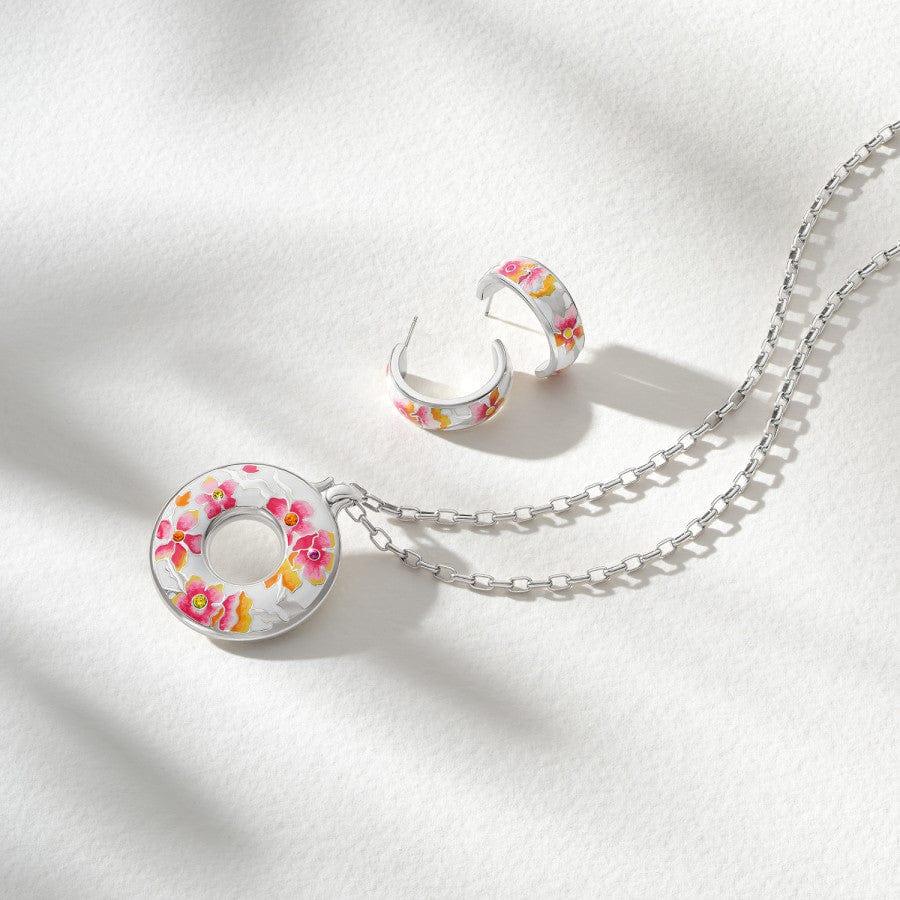 Kyoto In Bloom Sakura Ring Necklace silver-multi 5