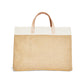 La Vie En Rose East West Burlap Tote