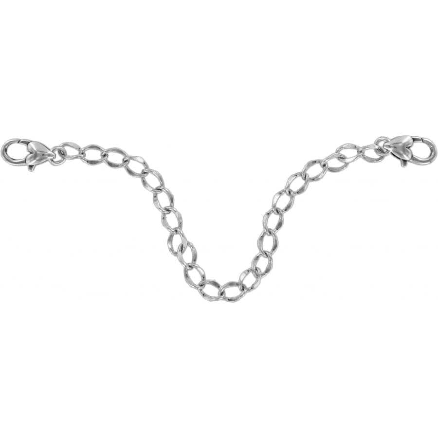 Long Necklace Extender silver 2