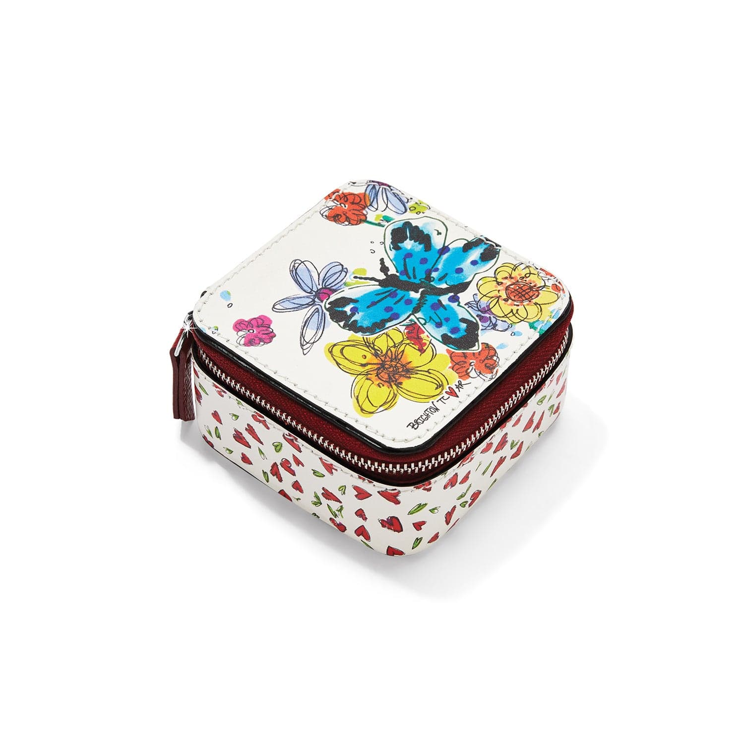 Love Tweet II Square Jewelry Case multi 1