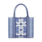 Lovely Tiles Canvas Carry All tote view from back