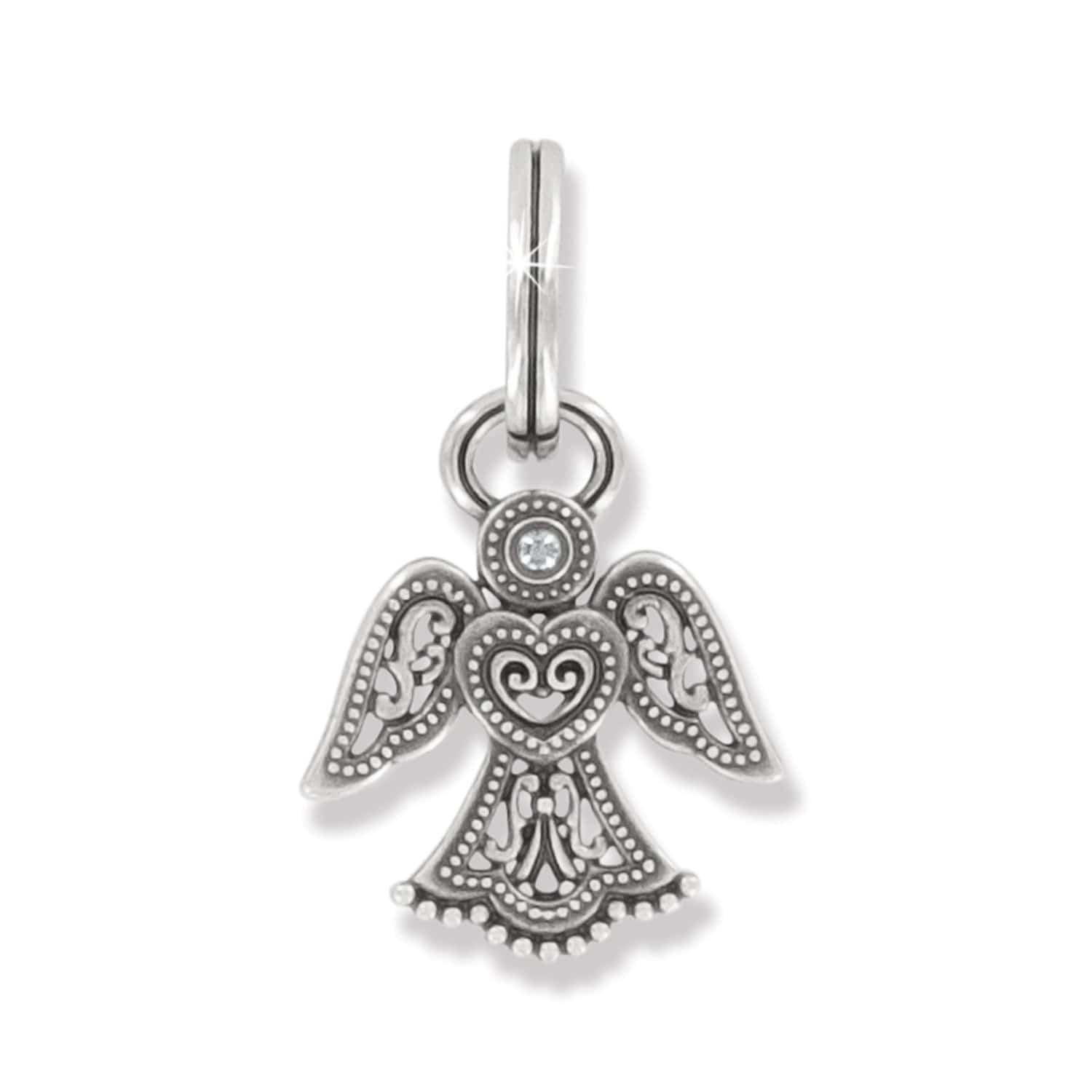 Loving Angel Charm silver-gold 2