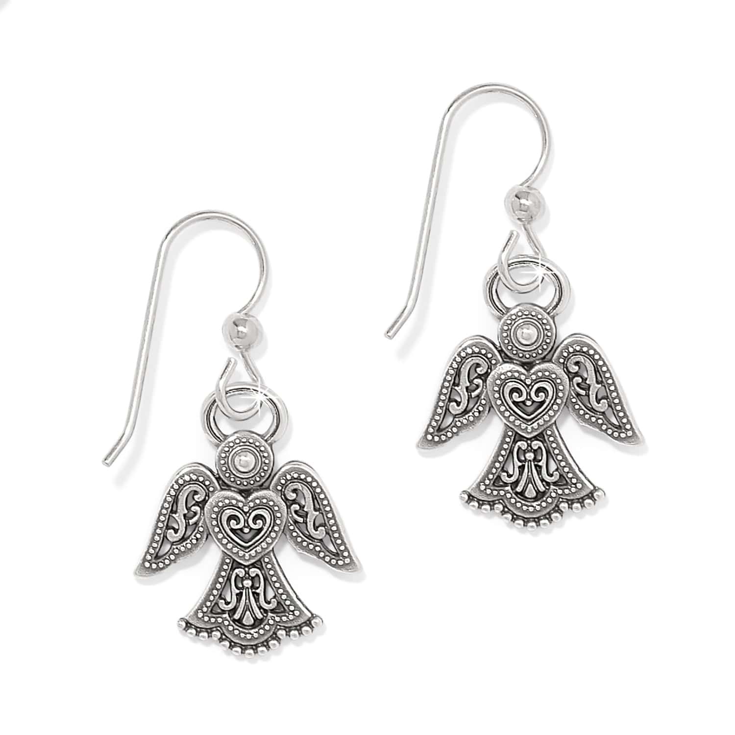 Loving Angel French Wire Earrings silver-gold 2