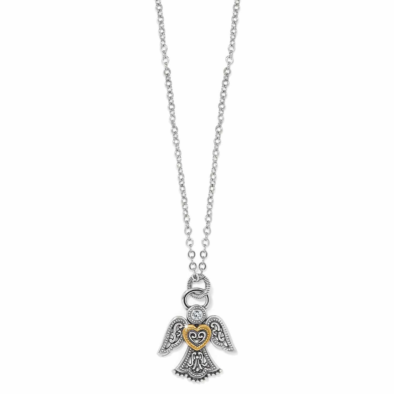 Loving Angel Necklace silver-gold 1