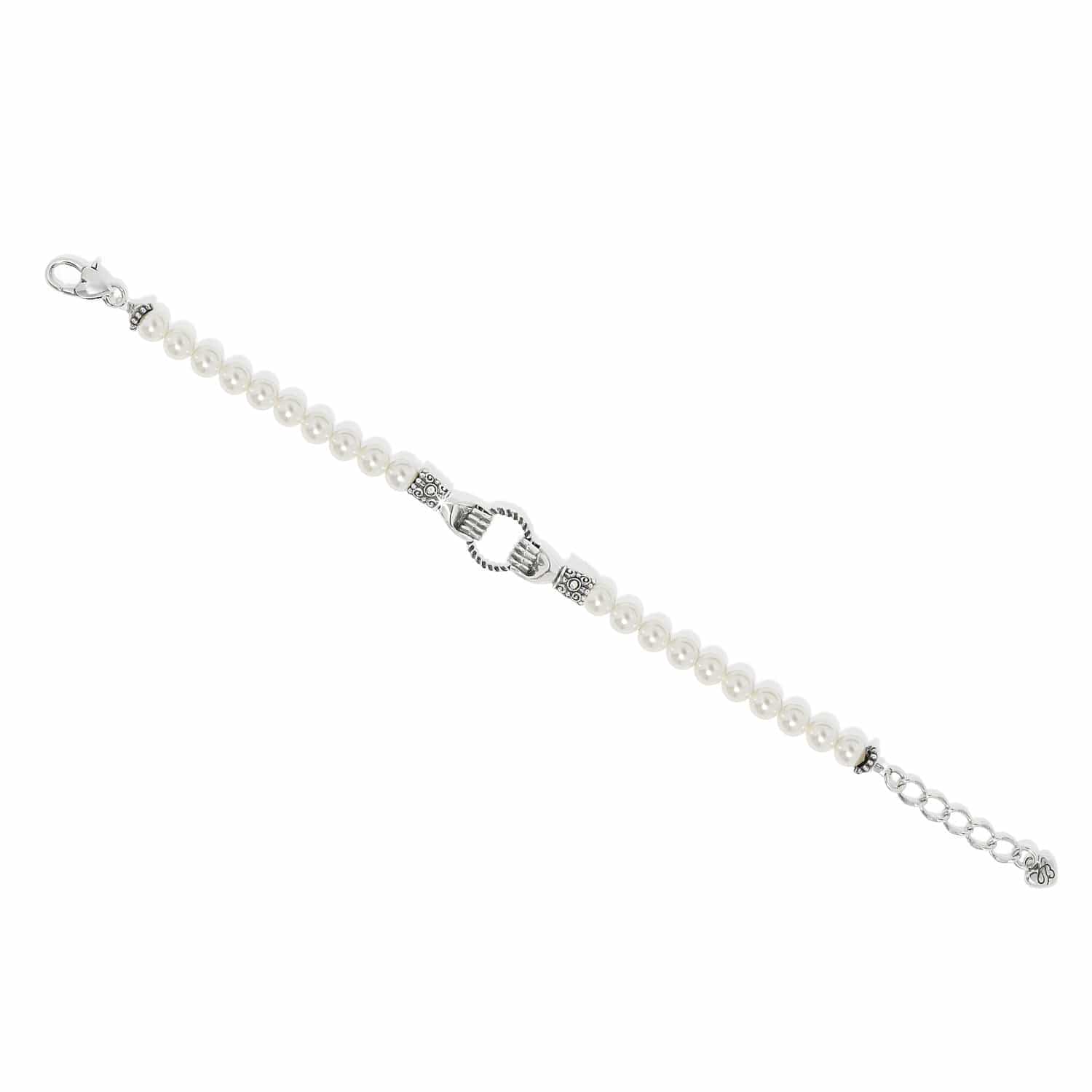 Loving Hands Bracelet silver-pearl 2