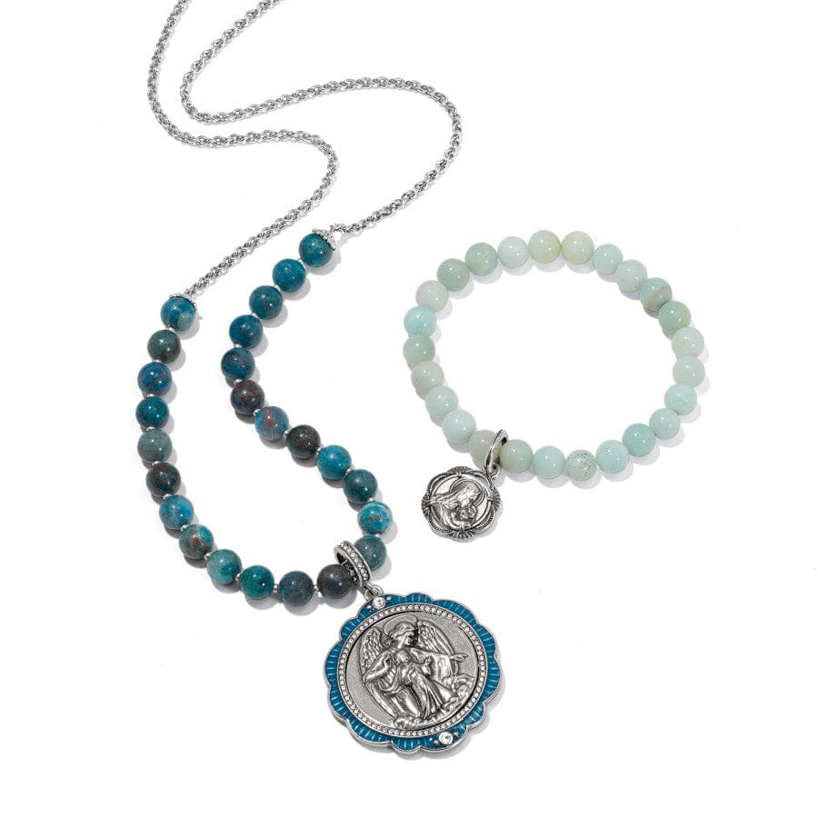 Madonna And Child Stretch Bracelet silver-blue 3