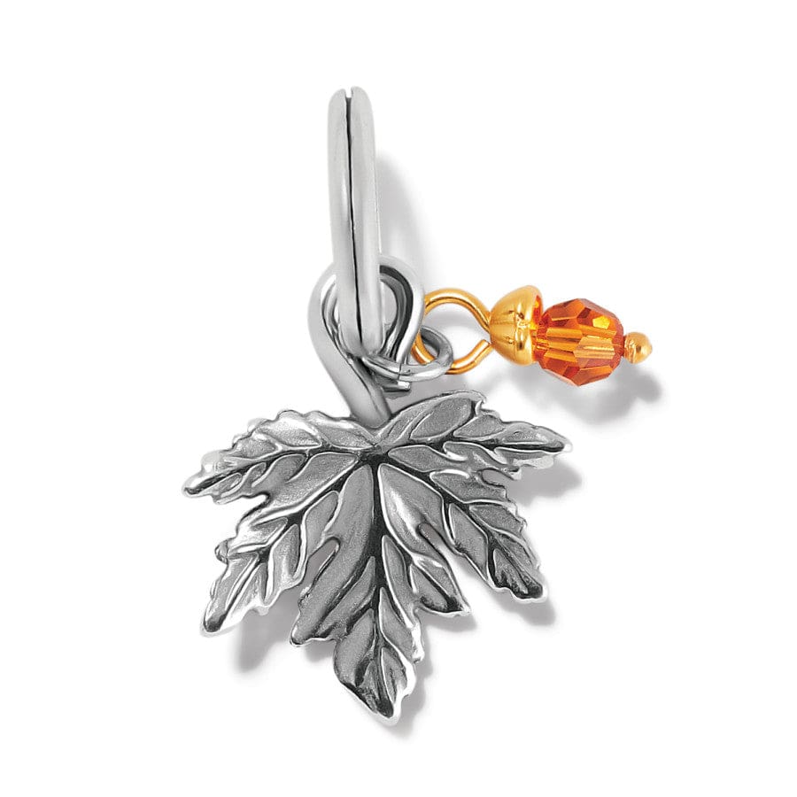 Maple Leaf Charm Set silver-orange 3