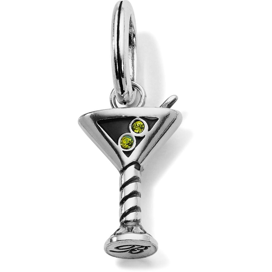 Martini Charm silver 2