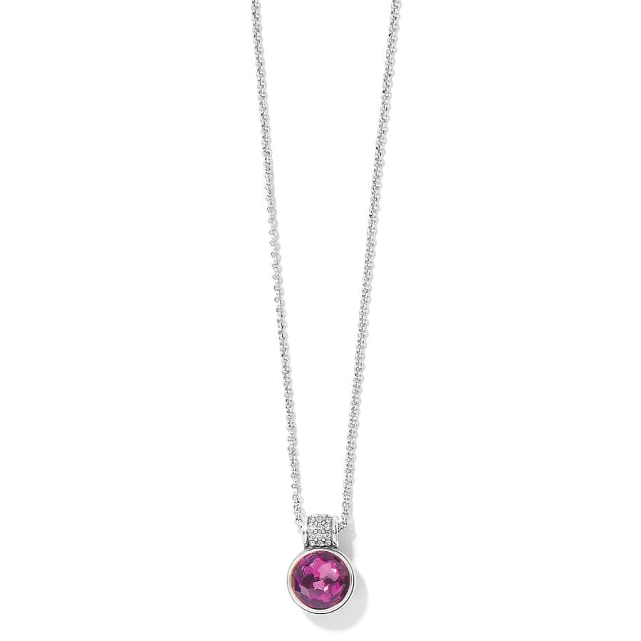 Meridian Aurora Crystal Petite Necklace amethyst 8