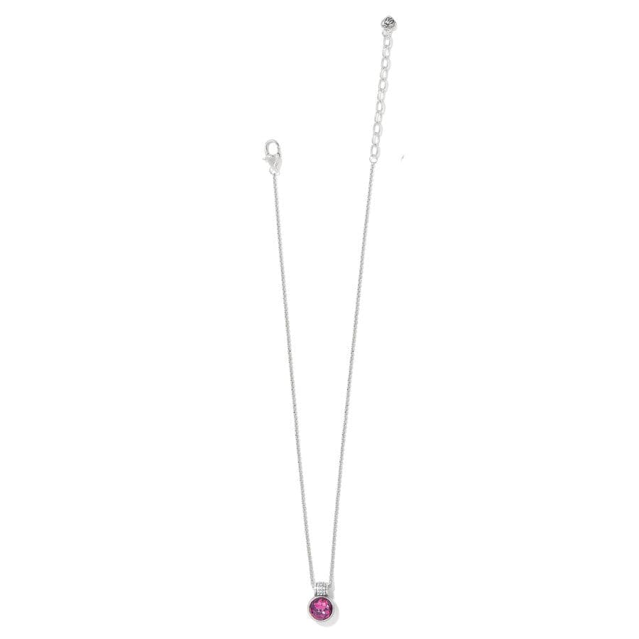 Meridian Aurora Crystal Petite Necklace amethyst 10