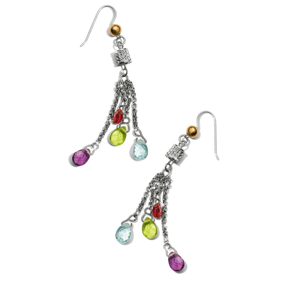 Meridian Aurora French Wire Earrings silver-multi 1