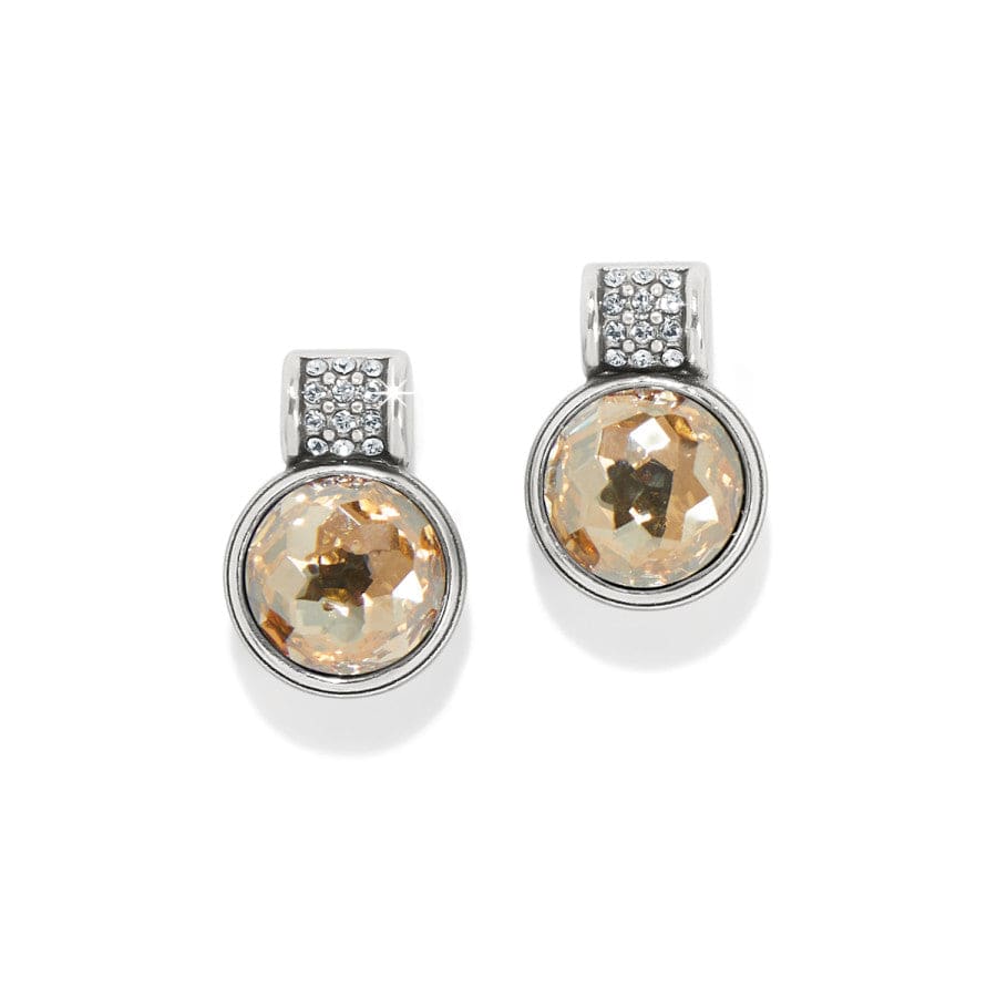 Meridian Aurora Petite Post Earrings silver-gold 10