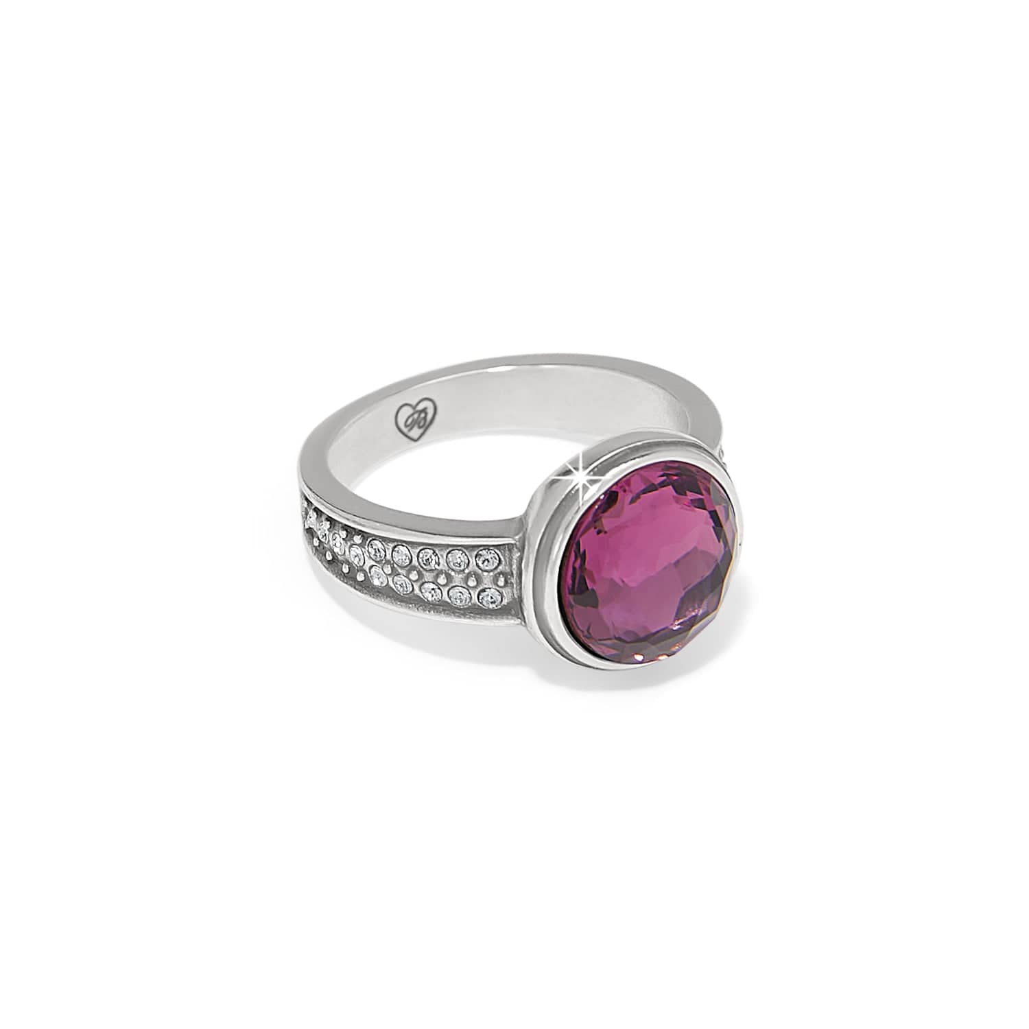 Meridian Aurora Ring silver-amethyst 10