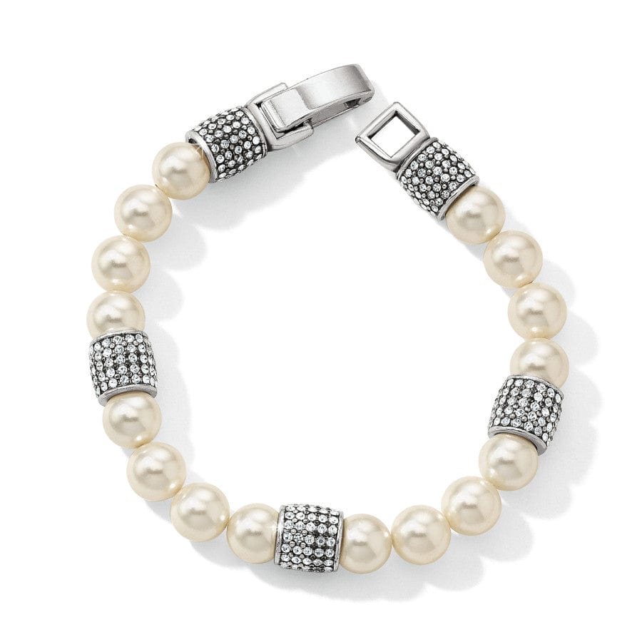 Meridian Beads Bracelet silver-pearl 1