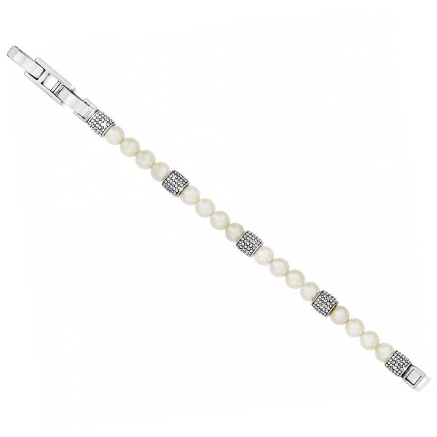 Meridian Beads Bracelet silver-pearl 2