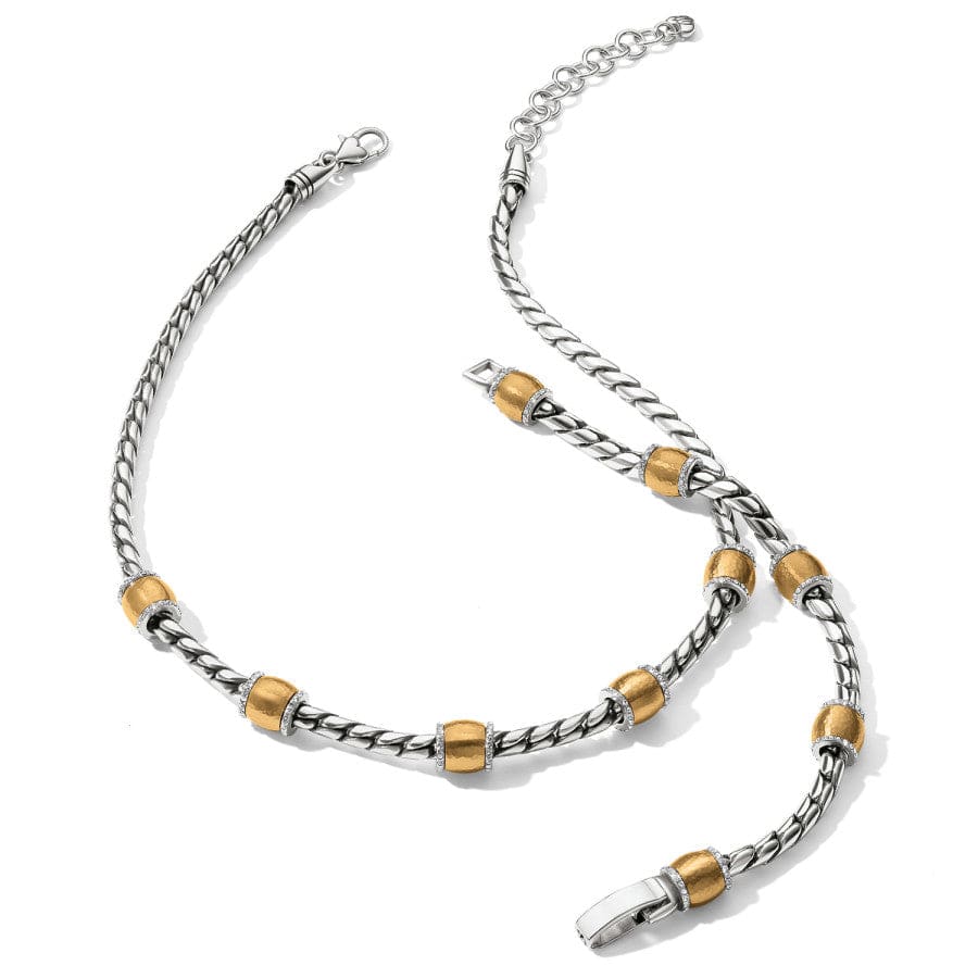 Meridian Geo Bracelet silver-gold 2