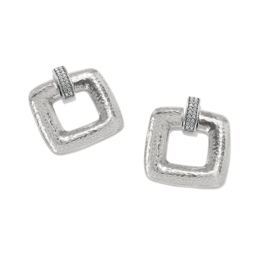 Meridian Geo Dew Earrings silver 1