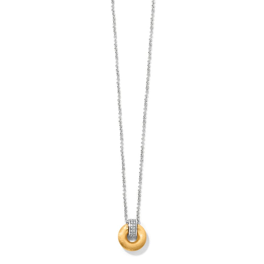 Meridian Geo Mini Pendant Necklace gold 1