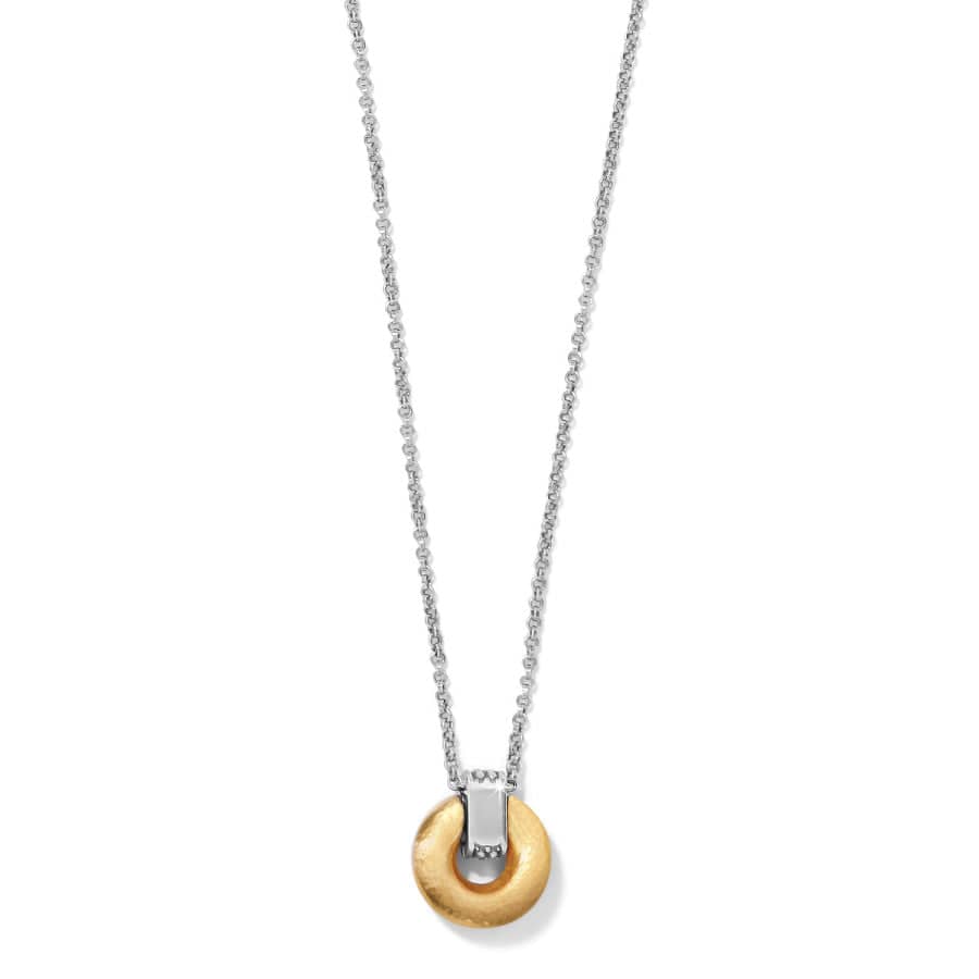 Meridian Geo Mini Pendant Necklace gold 2