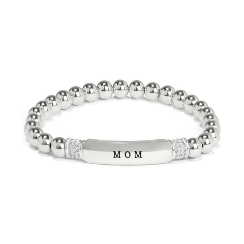 Mom Charm Bracelet - Personalized Mothers Bracelet with Children's Names