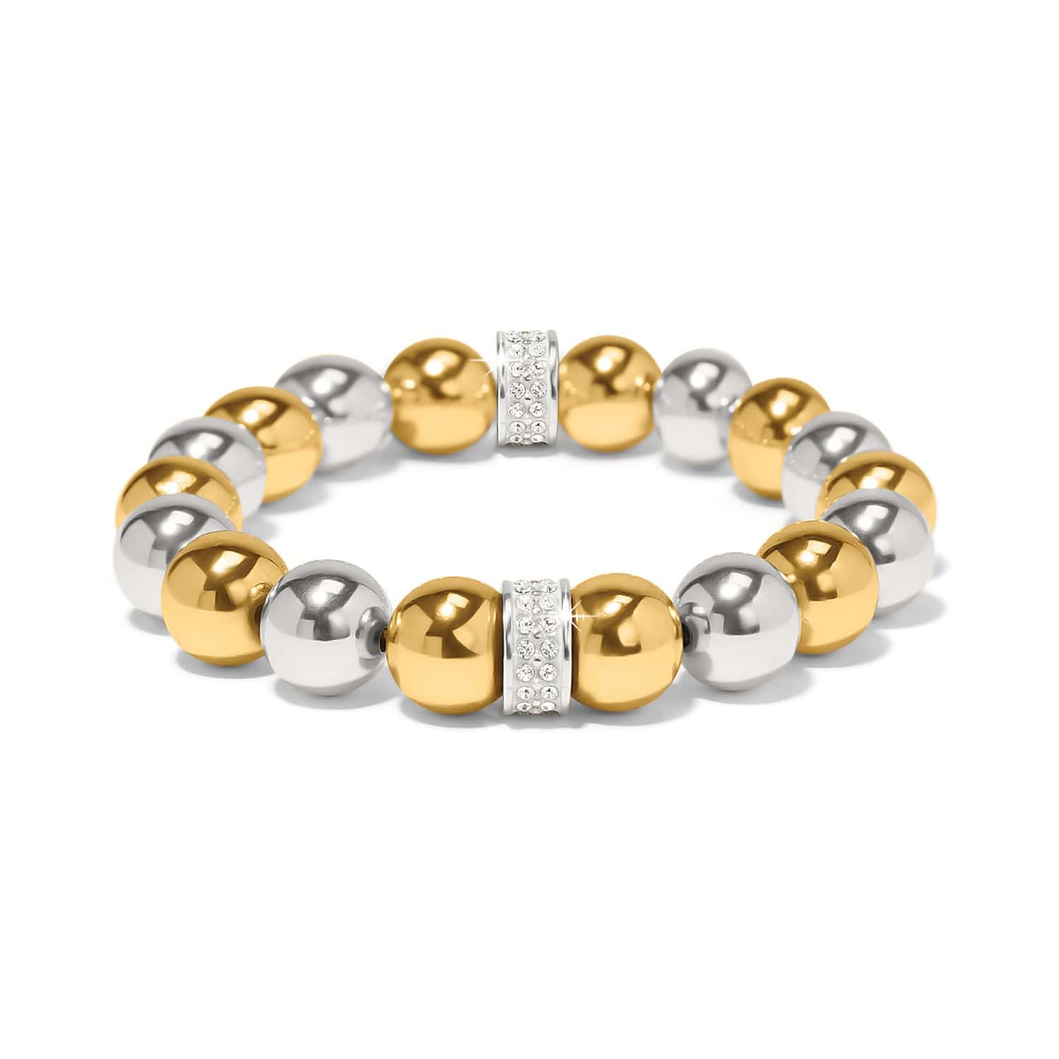 Meridian Stretch Bracelet silver-gold 15