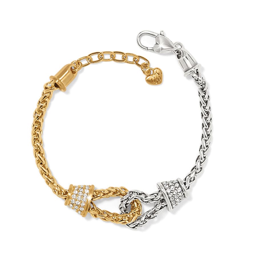 Meridian Ventus Two Tone Bracelet silver-gold 1