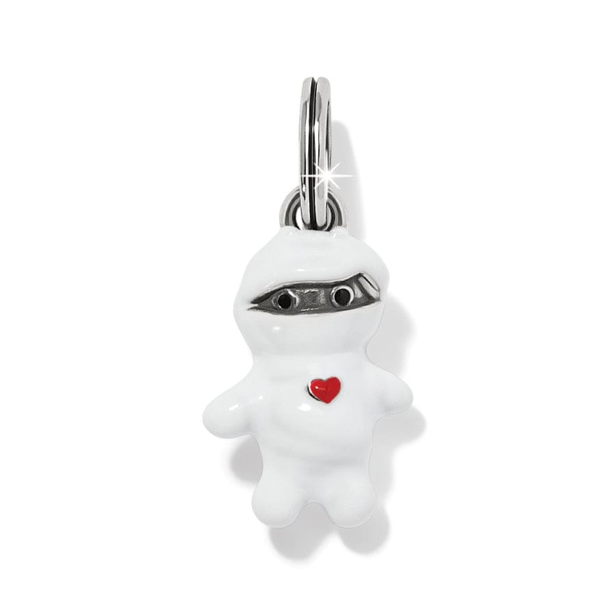 Mini Mummy Charm silver-white 1