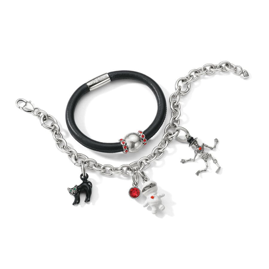 Mr. Bones Charm silver-red 4