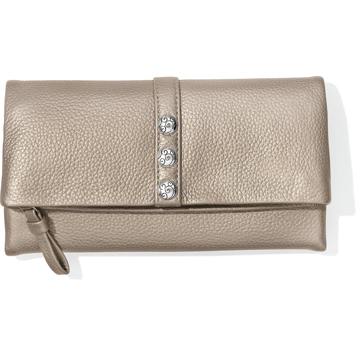 Nolita Shimmer Large Wallet zinc-pearl 10