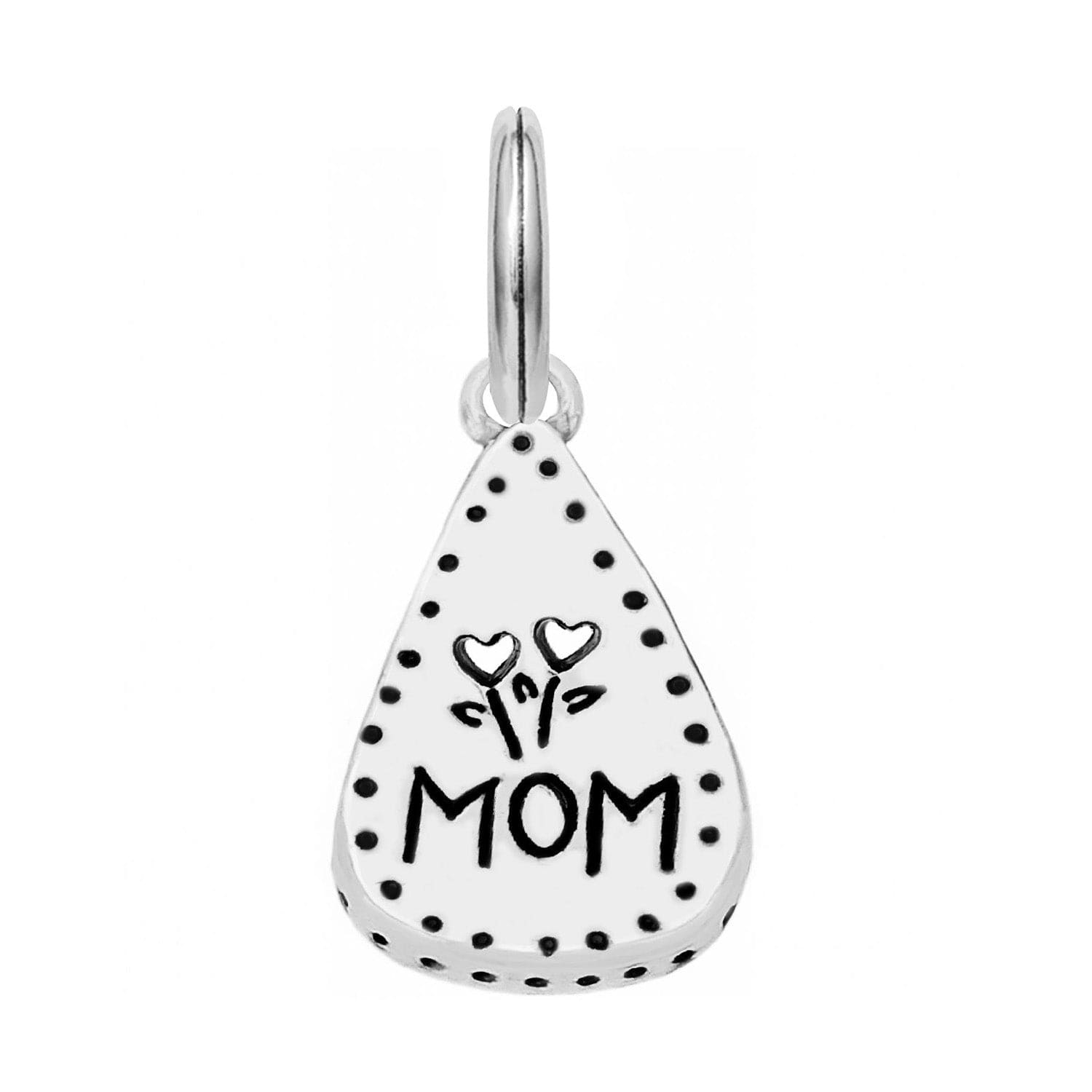 Notes Mom Charm silver 1