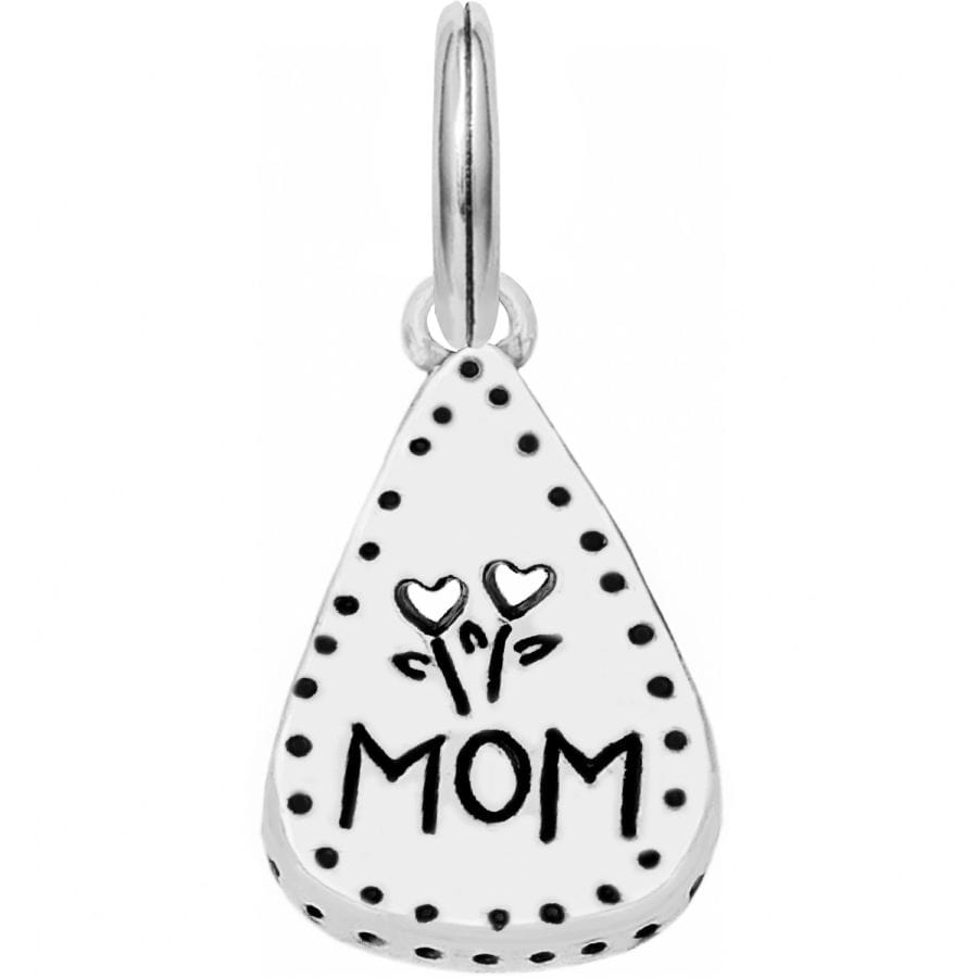 Notes Mom Charm silver 2