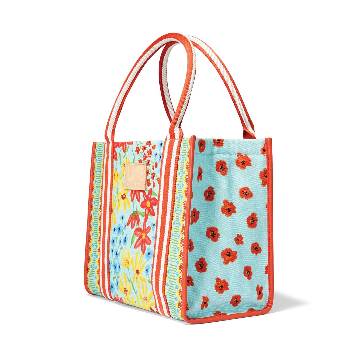 Painterly Garden Canvas Carryall multi 4