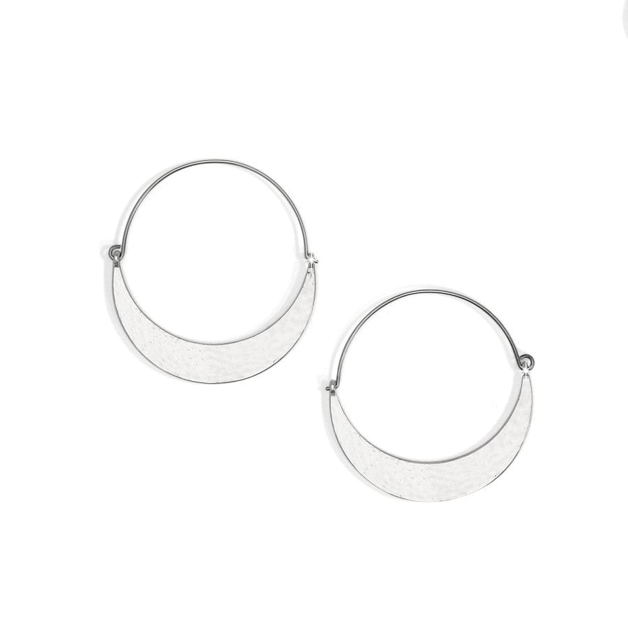 Palm Canyon Large Hoop Earrings silver 3