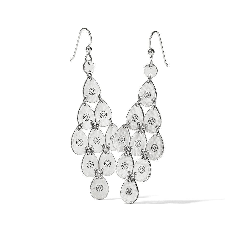 Palm Canyon Teardrop French Wire Earrings silver 4