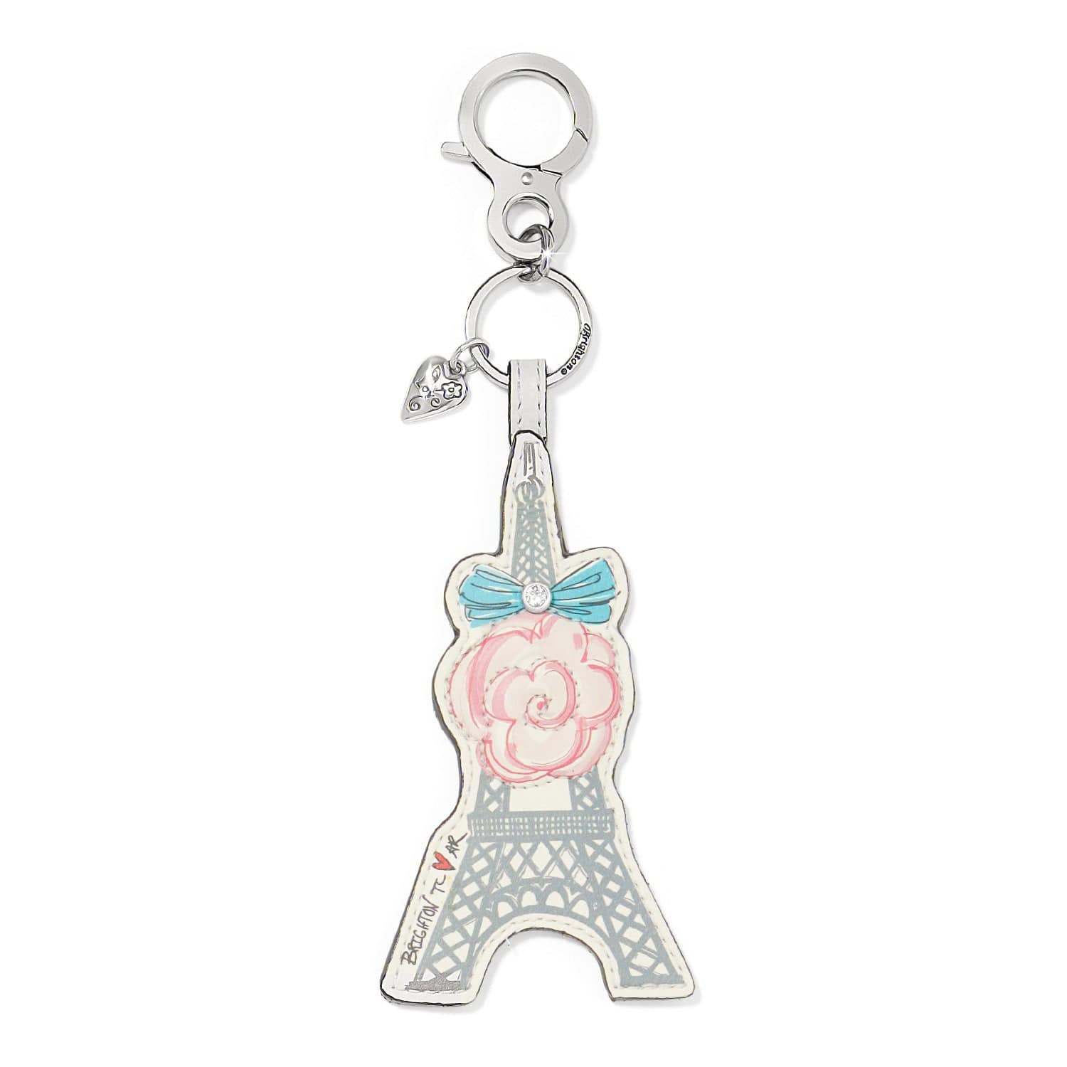 Paris Blooms La Tour Eiffel Handbag Fob multi 1