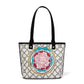 Paris Blooms Large Saffian Tote