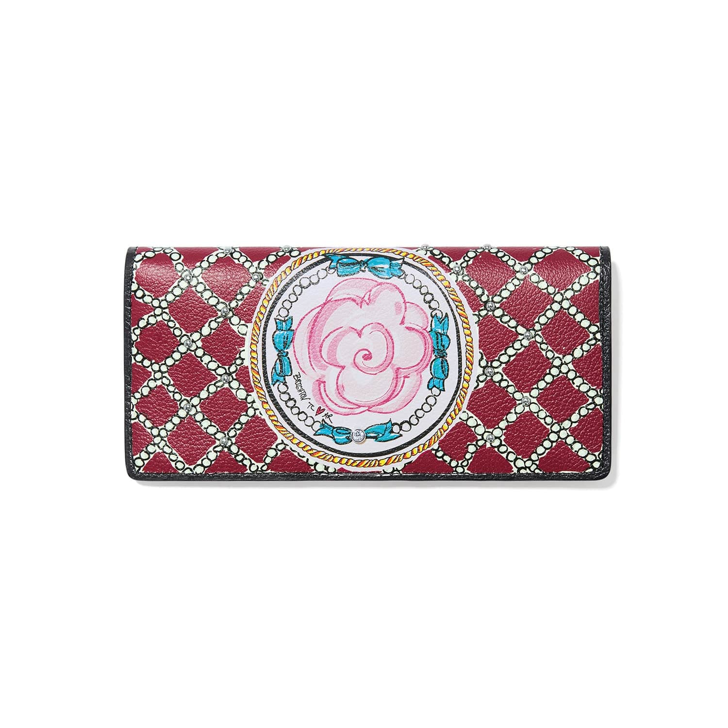 Paris Blooms Slim Wallet