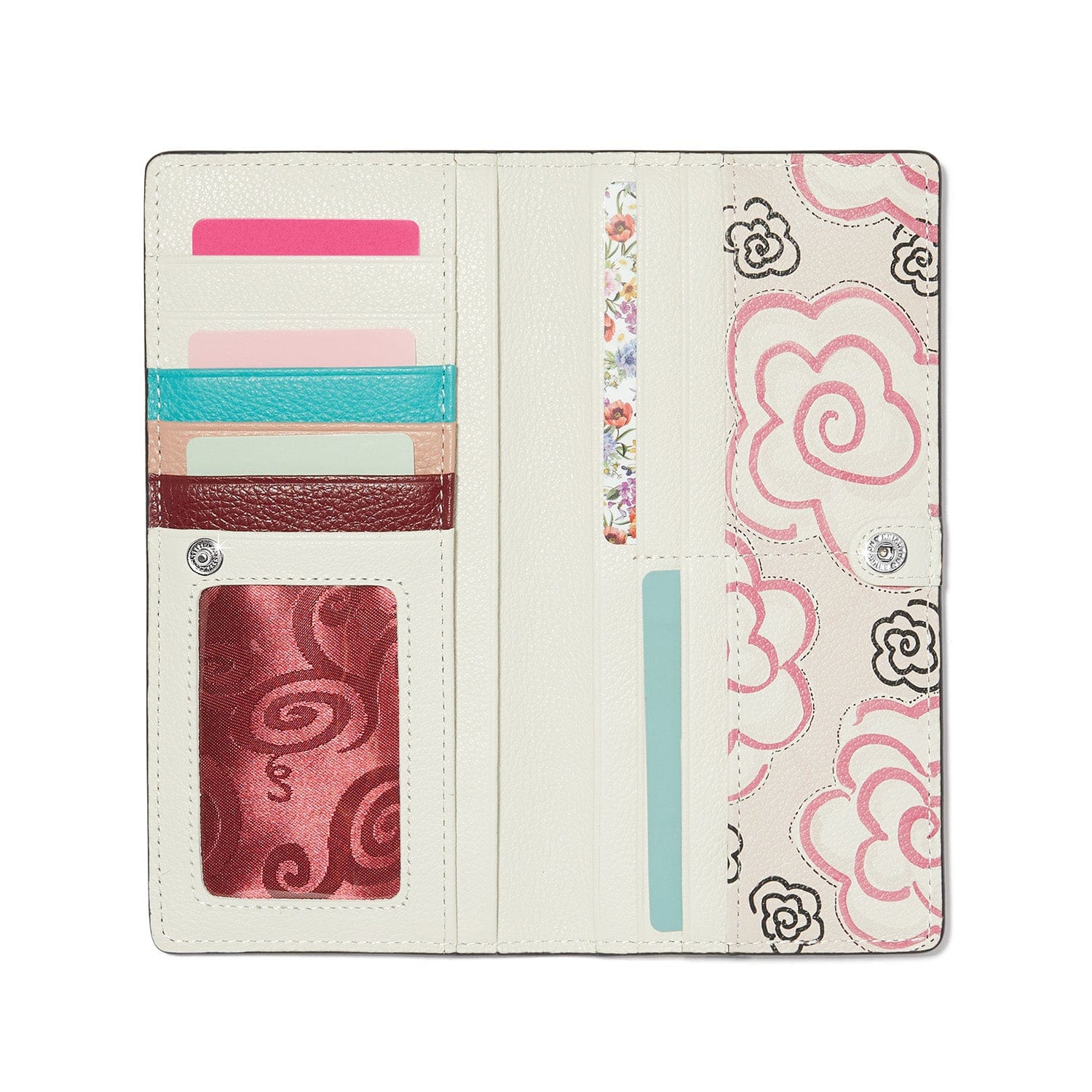 Paris Blooms Slim Wallet multi 2