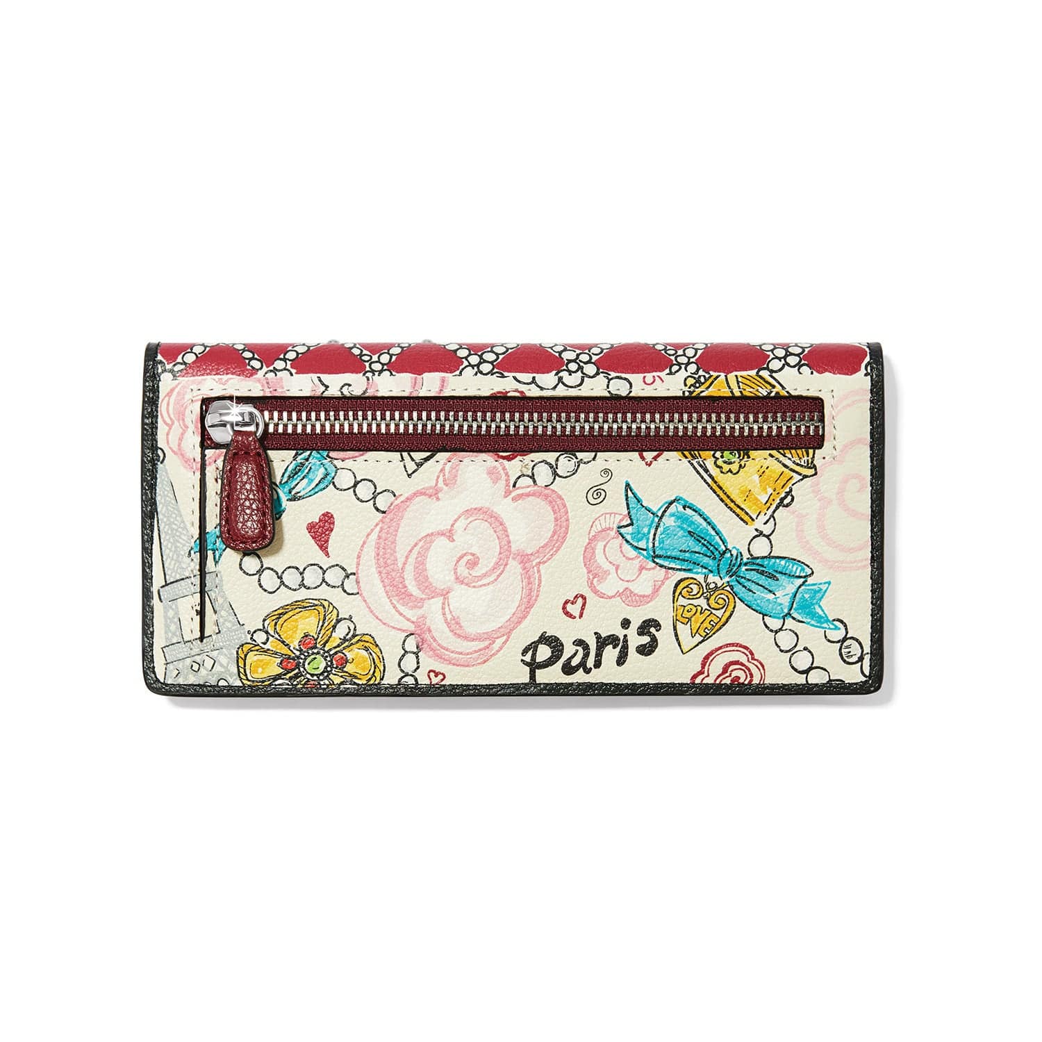 Paris Blooms Slim Wallet multi 3