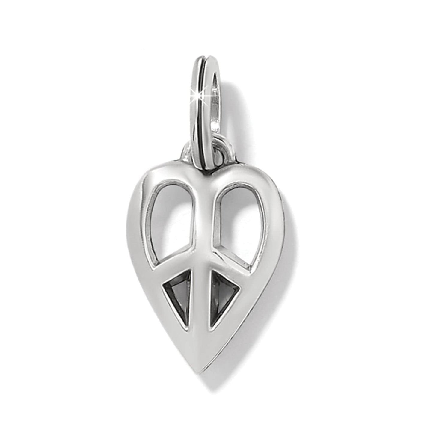 Peace Heart Charm