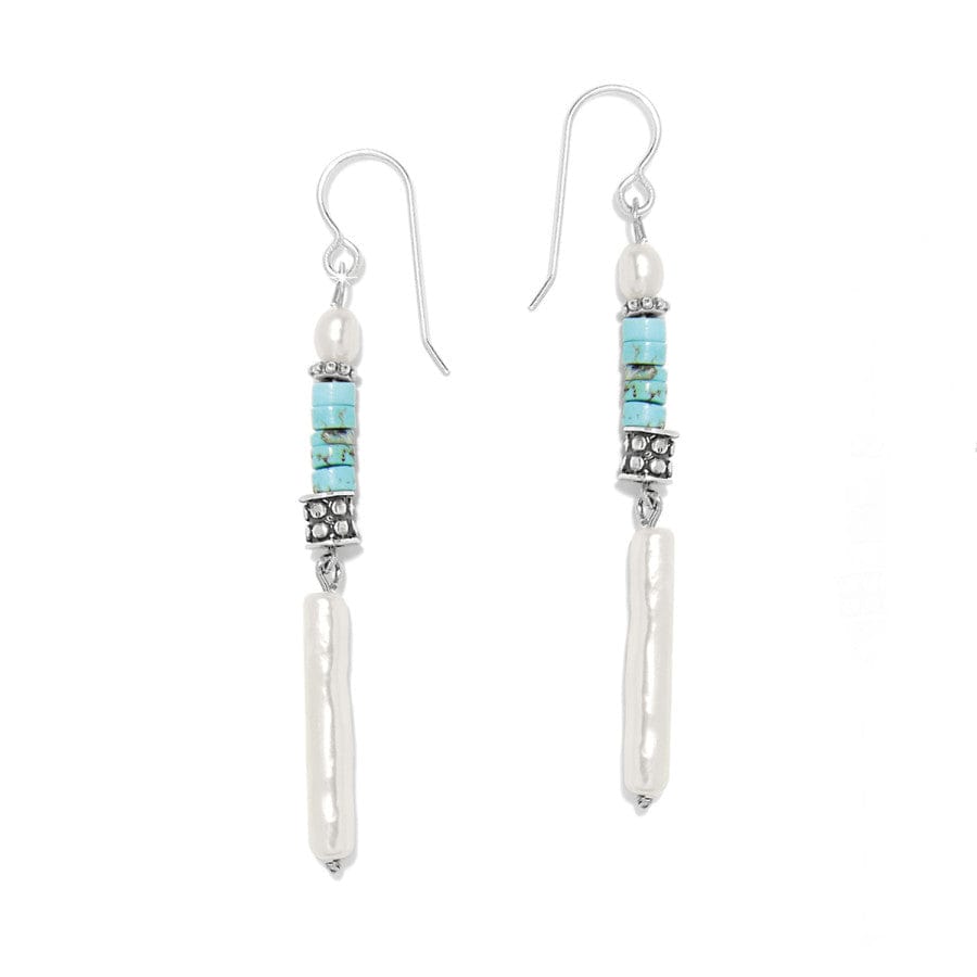 Pebble Pearl Coast French Wire Earrings silver-pearl 2