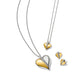 Precious Heart Two Tone Necklace