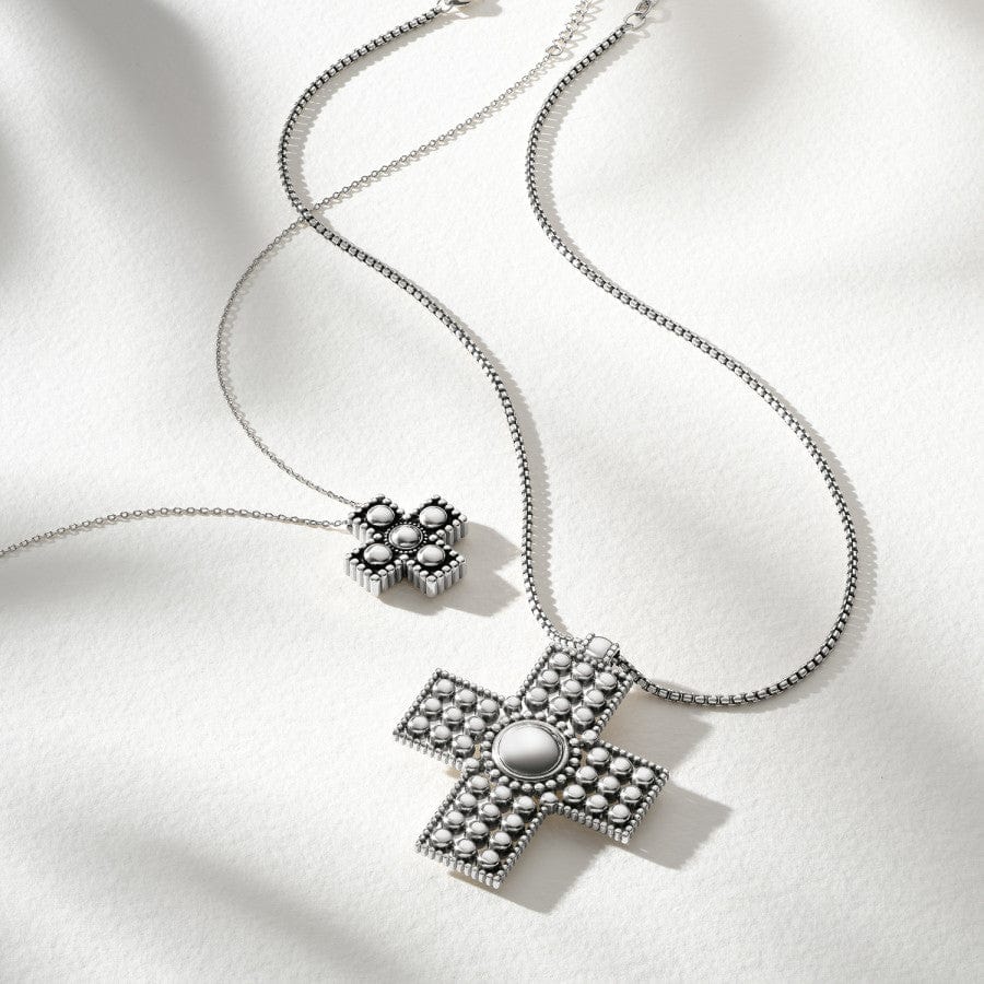 Pretty Tough Bold Cross Necklace silver 4