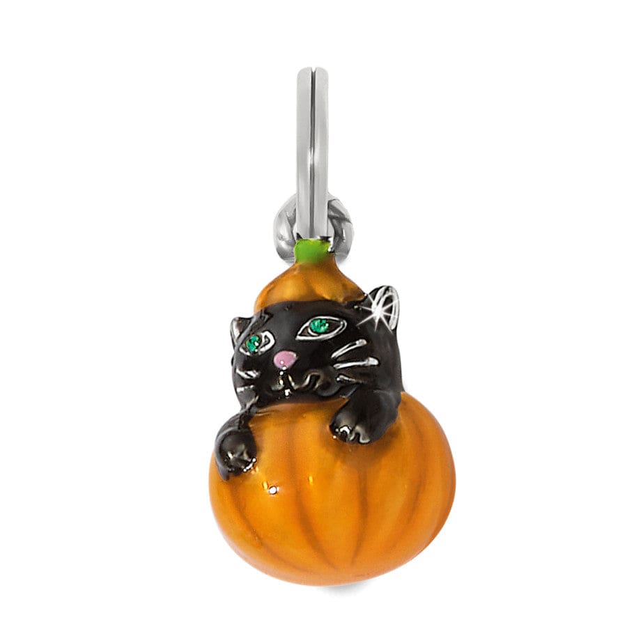 Purrfect Pumpkin Charm Set silver-orange 2