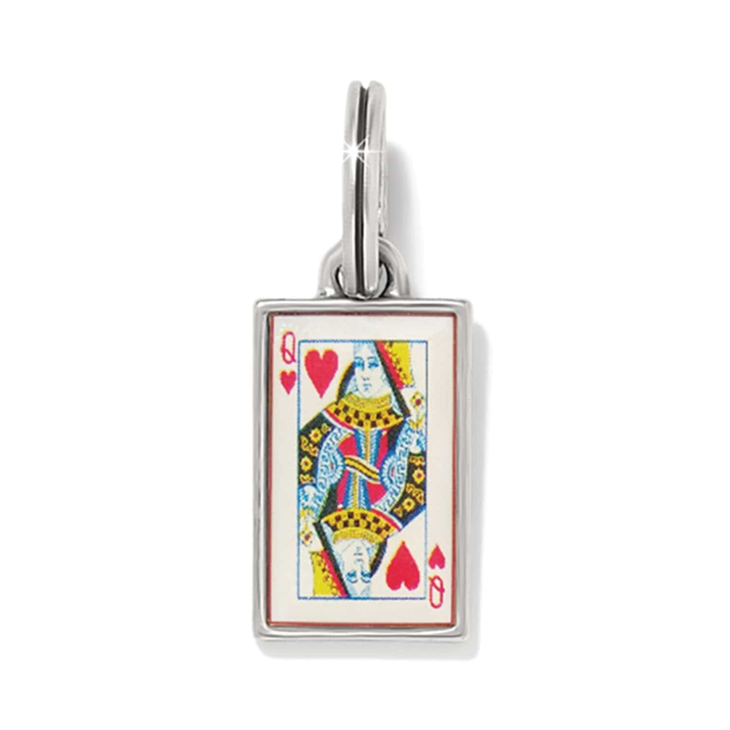 Queen Of Hearts Charm silver-white 1