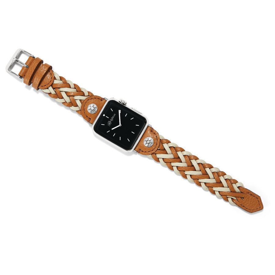 Rory Leather Watch Band shoe-white-toffee 1