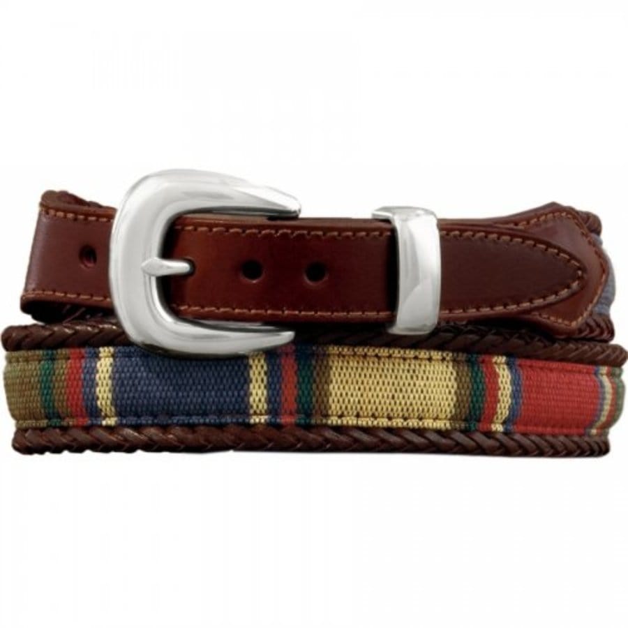 Santos Fabric Taper Belt cognac 1