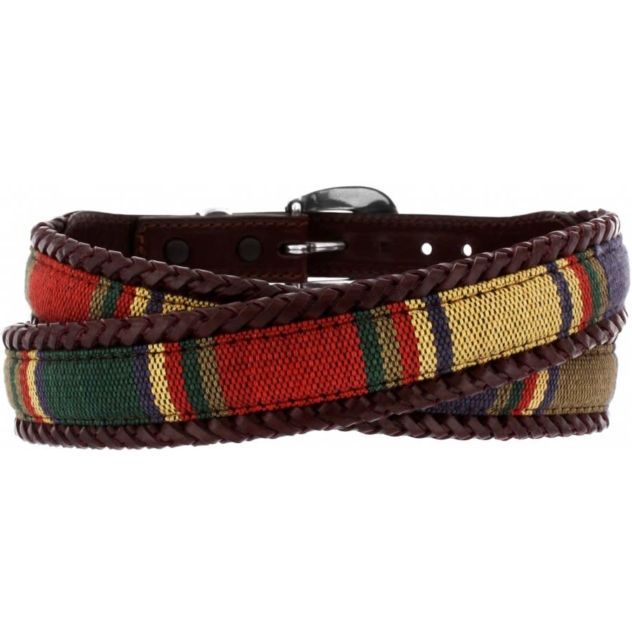 Santos Fabric Taper Belt cognac 2