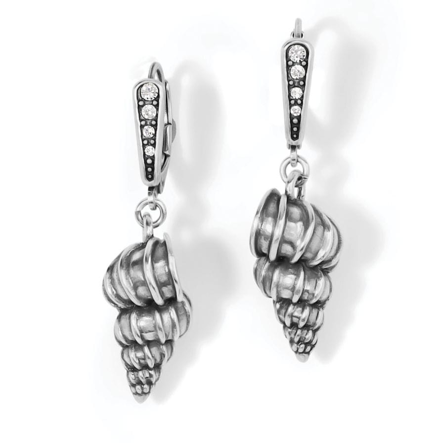 Shells Leverback Earrings silver 2