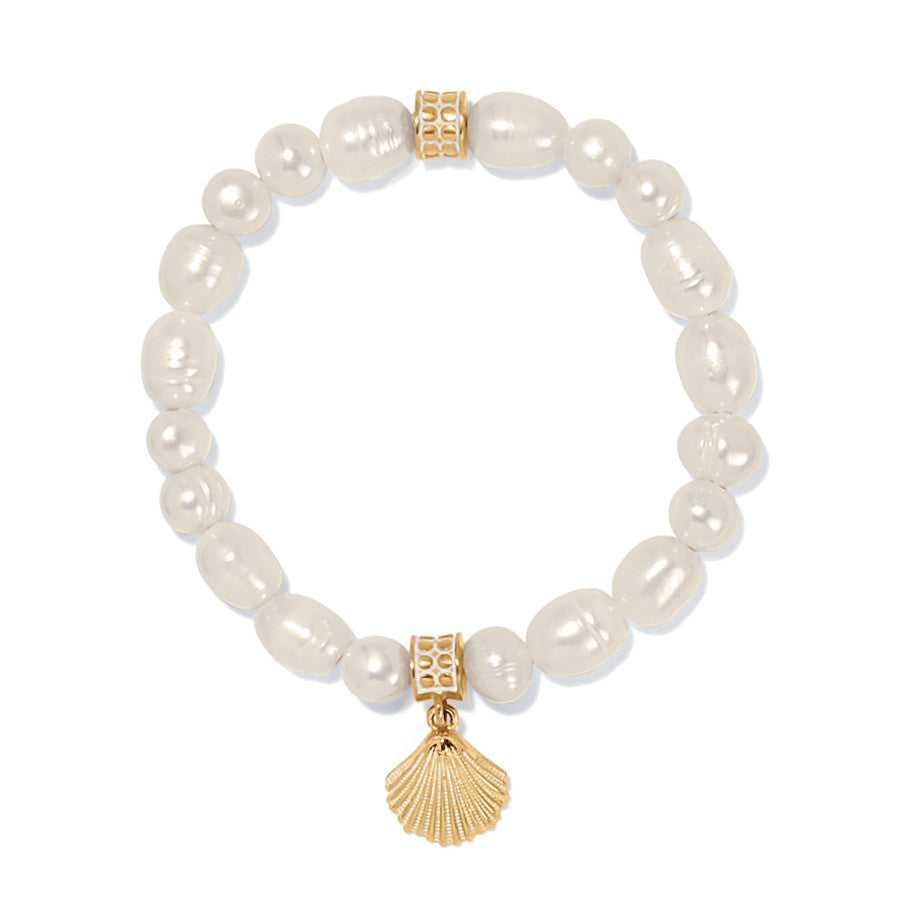 Sunset Cove Pearl Stretch Bracelet gold-pearl 1